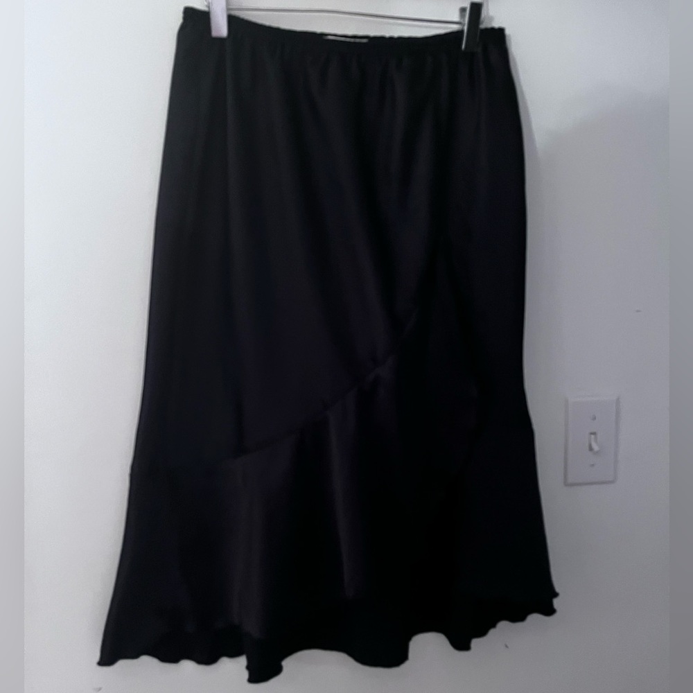 jessica black satin skirts